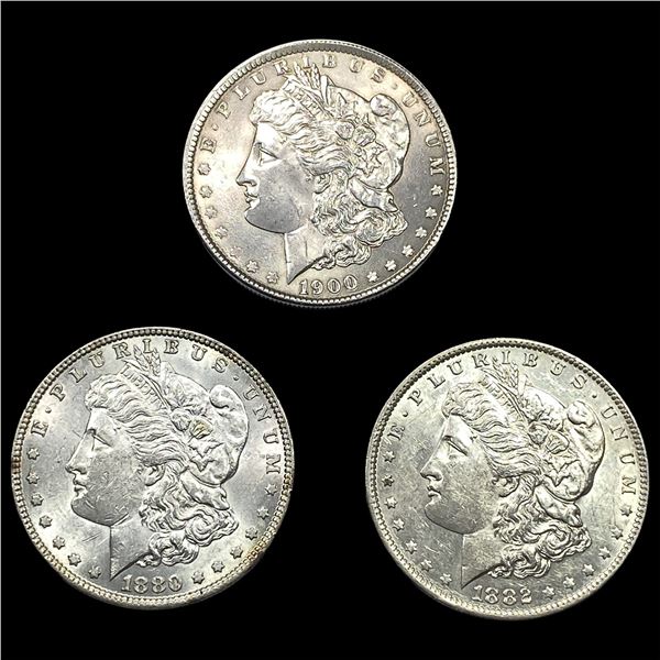 [3] 1880-1900 Morgan Silver Dollar