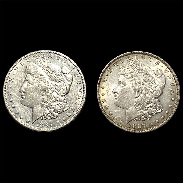 [2] 1884-1897 Morgan Silver Dollar