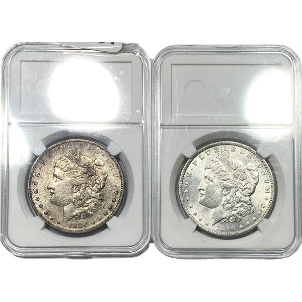 [2] 1884-1890 Morgan Silver Dollar