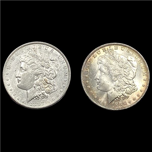 [2] 1885-1892 Morgan Silver Dollar
