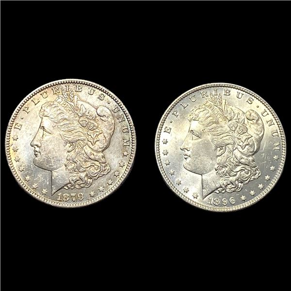 [2] 1879-1896 Morgan Silver Dollar