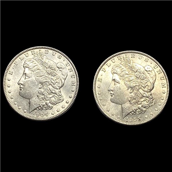 [2] 1884-1904 Morgan Silver Dollar