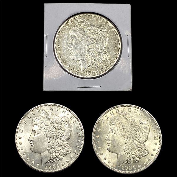 [3] 1884-1921 Morgan Silver Dollar