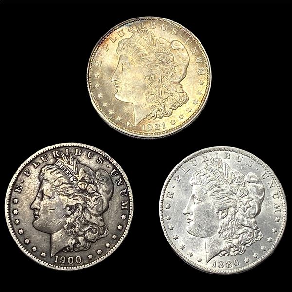 [3] 1886-1921 Morgan Silver Dollar