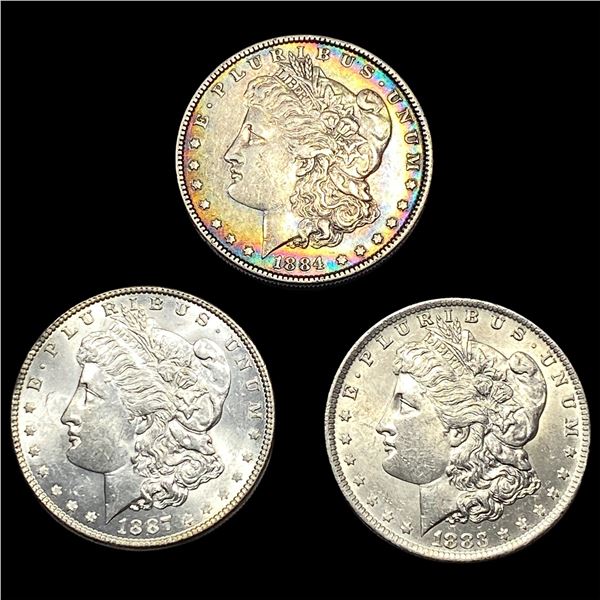 [3] 1883-1887 Morgan Silver Dollar