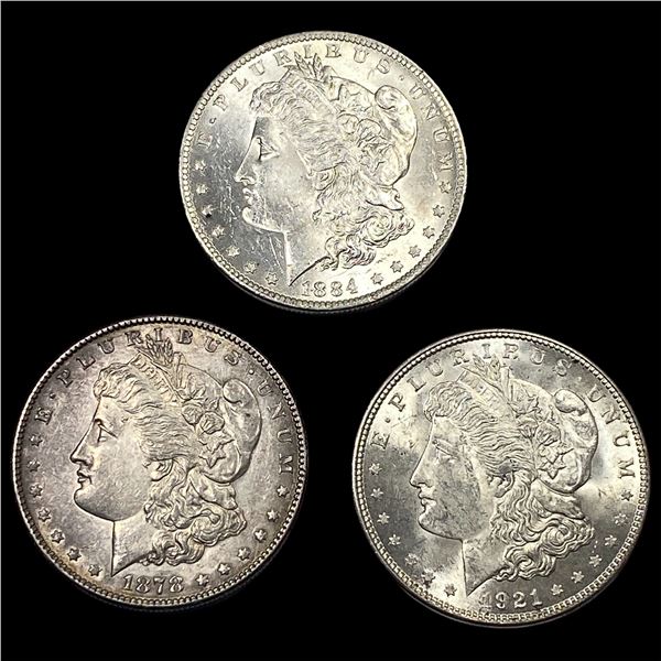 [3] 1878-1921 Morgan Silver Dollar
