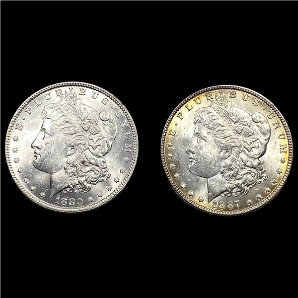 [2] 1880-1887 Morgan Silver Dollar