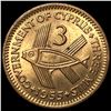 Image 2 : 1955 Cyprus Bronze 3 Mils
