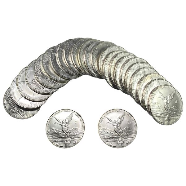 [25] 2015 Mo Mexico 1oz Silver Libertad Roll