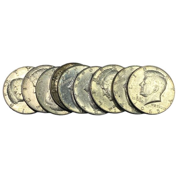 [9] 1965-1967 Kennedy Half Dollar Roll
