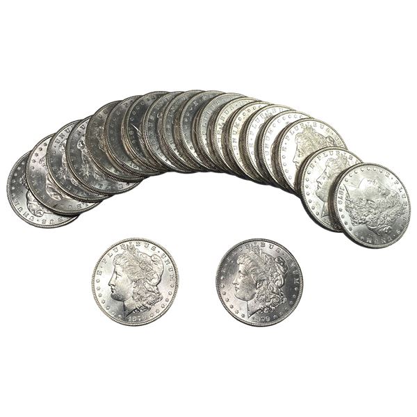 [20] 1879-S Morgan Silver Dollar Roll