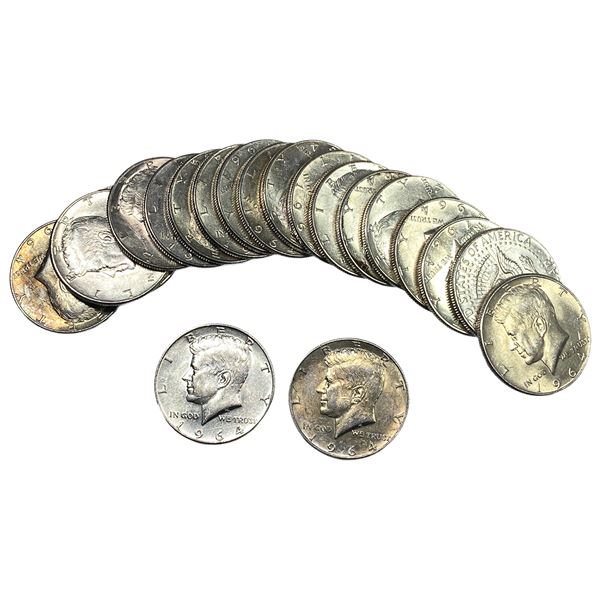 [20] 1964 Kennedy Half Dollar Roll
