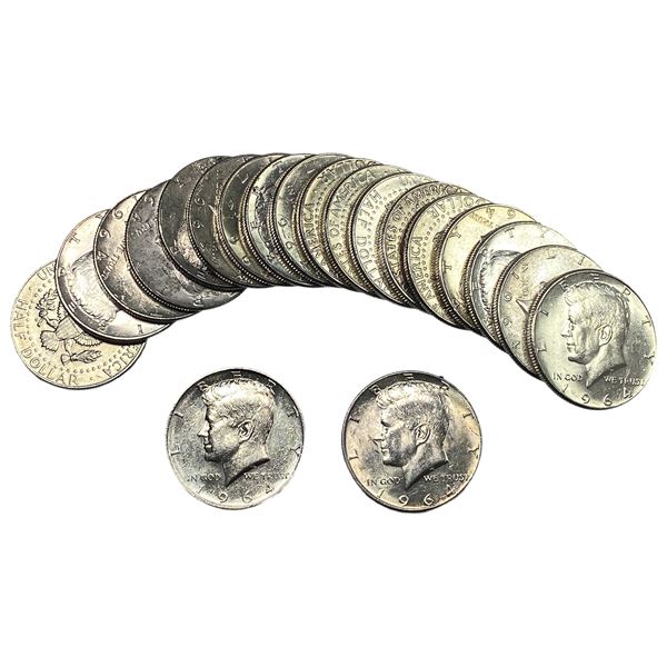 [20] 1964 Kennedy Half Dollar Roll
