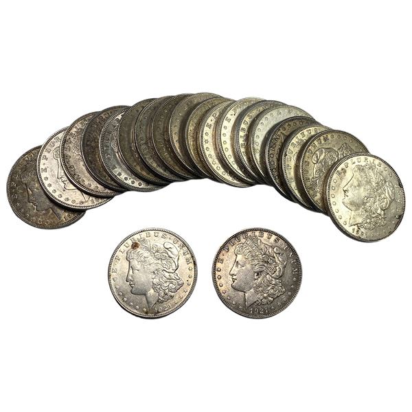 [20] 1921 Morgan Silver Dollar Roll