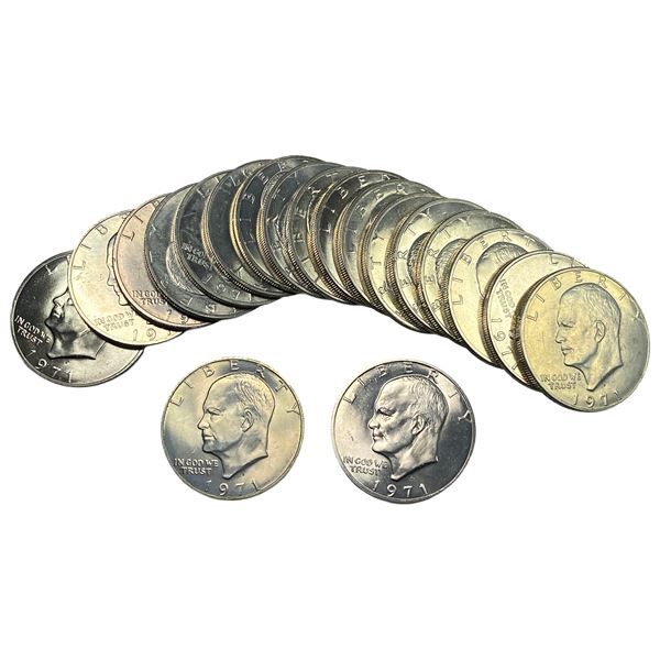 [20] 1971-S Eisenhower Dollar Roll
