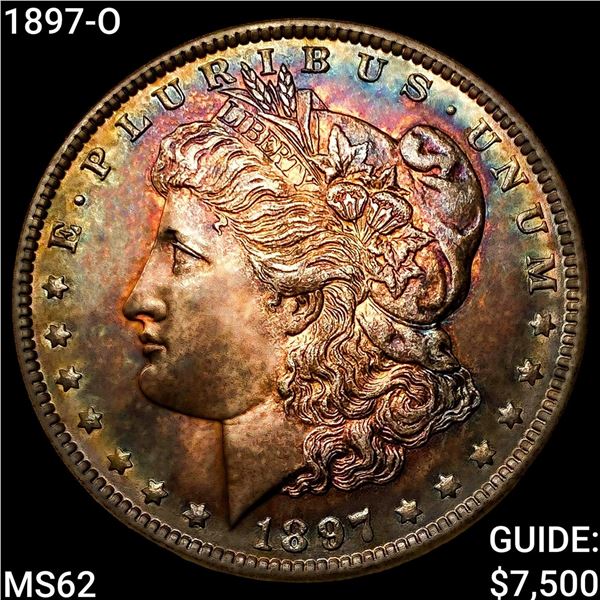 1897-O Morgan Silver Dollar UNCIRCULATED