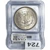 Image 2 : 1889 Morgan Silver Dollar ICG MS64
