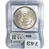 Image 2 : 1889 Morgan Silver Dollar ICG MS64