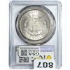 Image 2 : 1886 Morgan Silver Dollar PCGS MS64