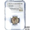Image 1 : 1842 Denmark Copper 1 RBS NGC AU50 BN