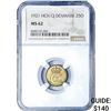 Image 1 : 1921 Denmark Copper 25 Ore NGC MS62