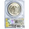 Image 2 : 1947 Mexico Silver 5 Pesos ANCAS MS63
