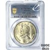 Image 1 : 1947 Panama Silver 1 Balboa PCGS MS65