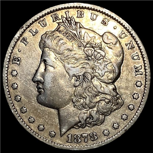 1878-CC Silver Morgan Dollar NEARLY  UNCIRCULATED