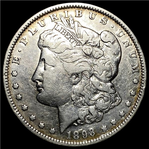 1893 Silver Morgan Dollar LIGHTLY CIRCULATED