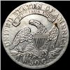 Image 2 : 1833 Silver Capped Bust Half Dollar HIGH  GRADE