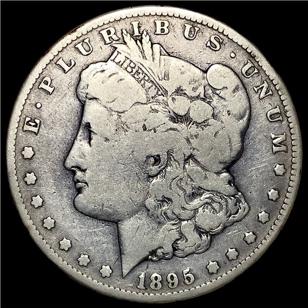1895-S Silver Morgan Dollar NICELY CIRCULATED