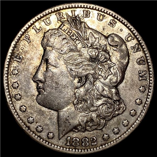 1882-CC Silver Morgan Dollar NEARLY  UNCIRCULATED
