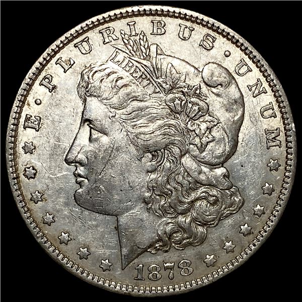 1878 Silver Morgan Dollar CLOSELY  UNCIRCULATED