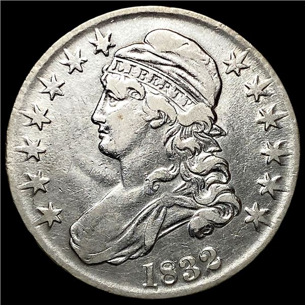 1832 Silver Capped Bust Half Dollar NEARLY  UNCIRCULATED
