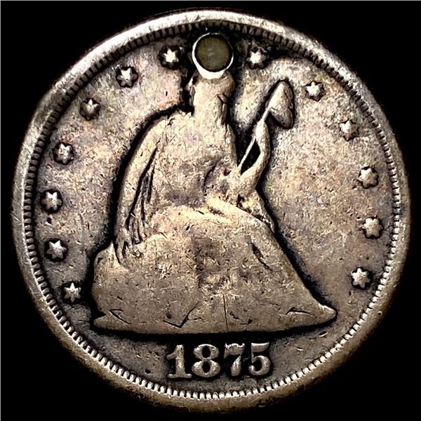 1875-S Silver Twenty Cent Piece HIGH GRADE