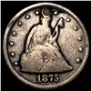 Image 1 : 1875-S Silver Twenty Cent Piece HIGH GRADE