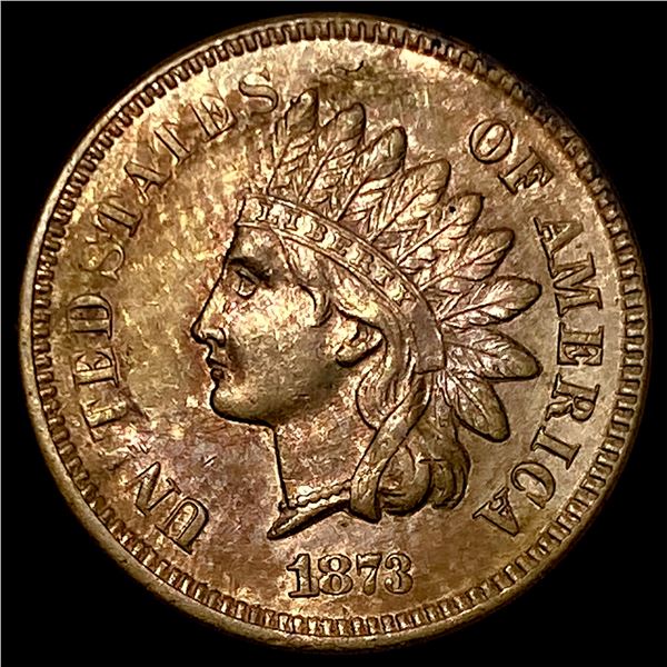 1873 Indian Head Cent NICELY CIRCULATED