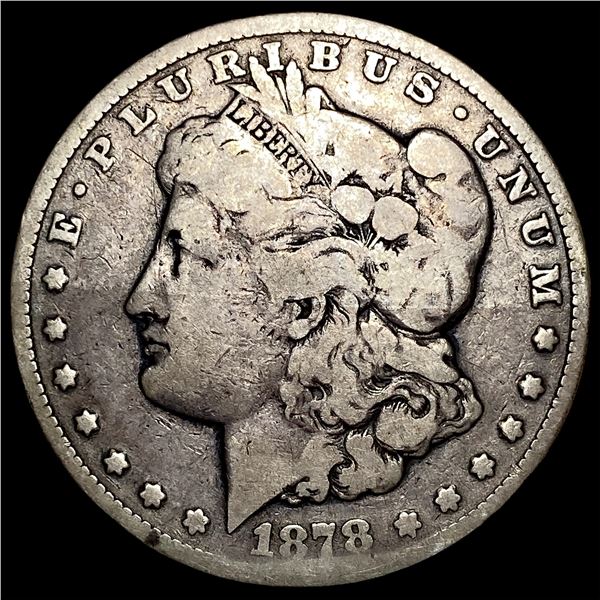 1878-CC Silver Morgan Dollar LIGHTLY  CIRCULATED