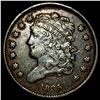 Image 1 : 1835 Copper Half Cent NEARLY UNCIRCULATED