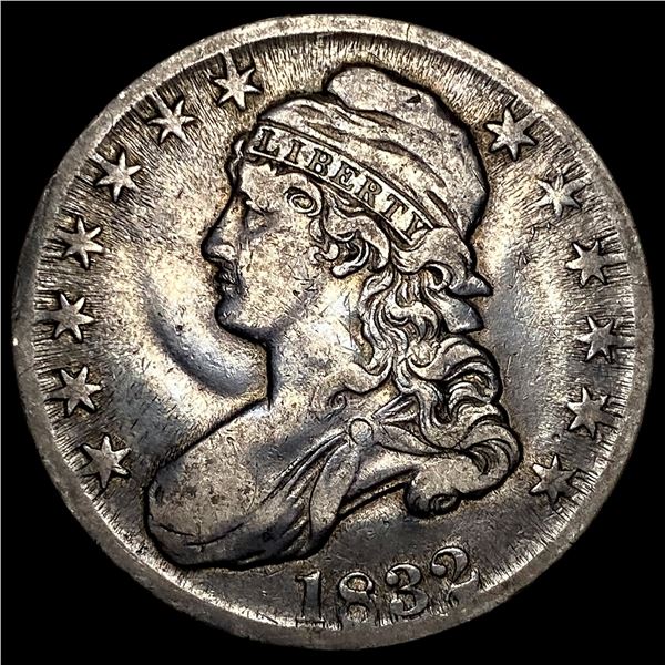 1832 Silver Capped Bust Half Dollar NEARLY  UNCIRCULATED
