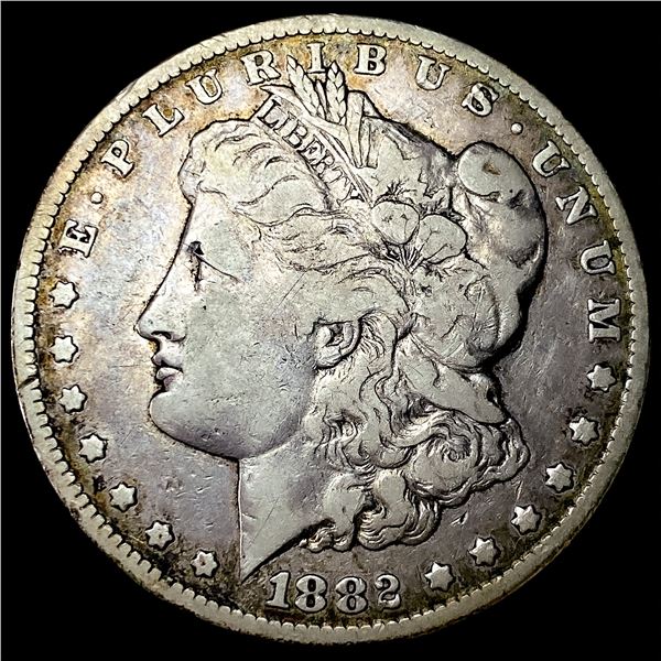 1882-CC Silver Morgan Dollar LIGHTLY  CIRCULATED