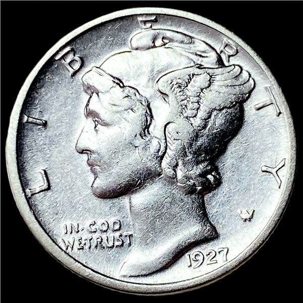 1927-D Silver Mercury Dime CLOSELY  UNCIRCULATED