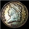 Image 1 : 1832 Copper Half Cent LIGHTLY CIRCULATED