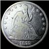Image 1 : 1875 Silver Half Dollar NICELY CIRCULATED
