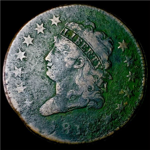 1818 Coronet Head Large Cent LIGHTLY  CIRCULATED
