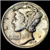 Image 1 : 1935-D Silver Mercury Dime CLOSELY  UNCIRCULATED