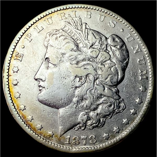 1878-CC Silver Morgan Dollar NEARLY  UNCIRCULATED