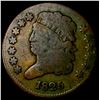 Image 1 : 1825 Copper Half Cent NICELY CIRCULATED