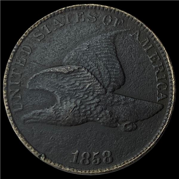 1858 Flying Eagle Cent LIGHTLY CIRCULATED