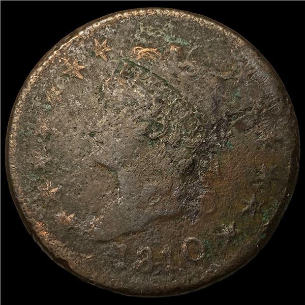 1810 Classic Head Large Cent NICELY  CIRCULATED